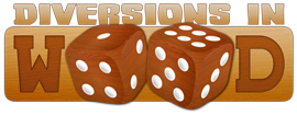 Diversions in Wood Logo